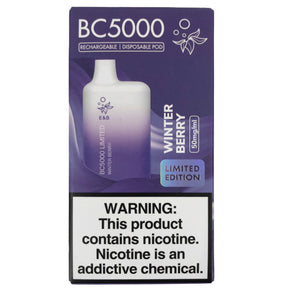Elf Bar Winter Berry Flavor Nicotine Disposable