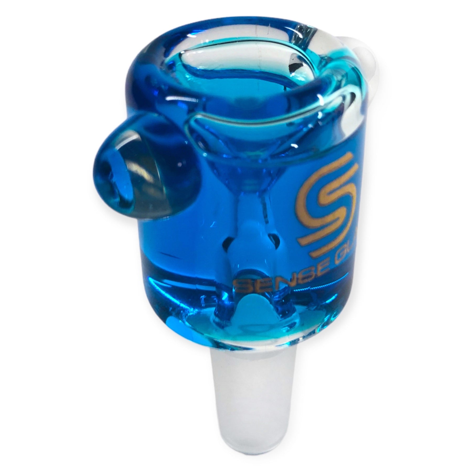 Glycerin Bowl Piece for Bong by Sense Glass - Golden Leaf Shop