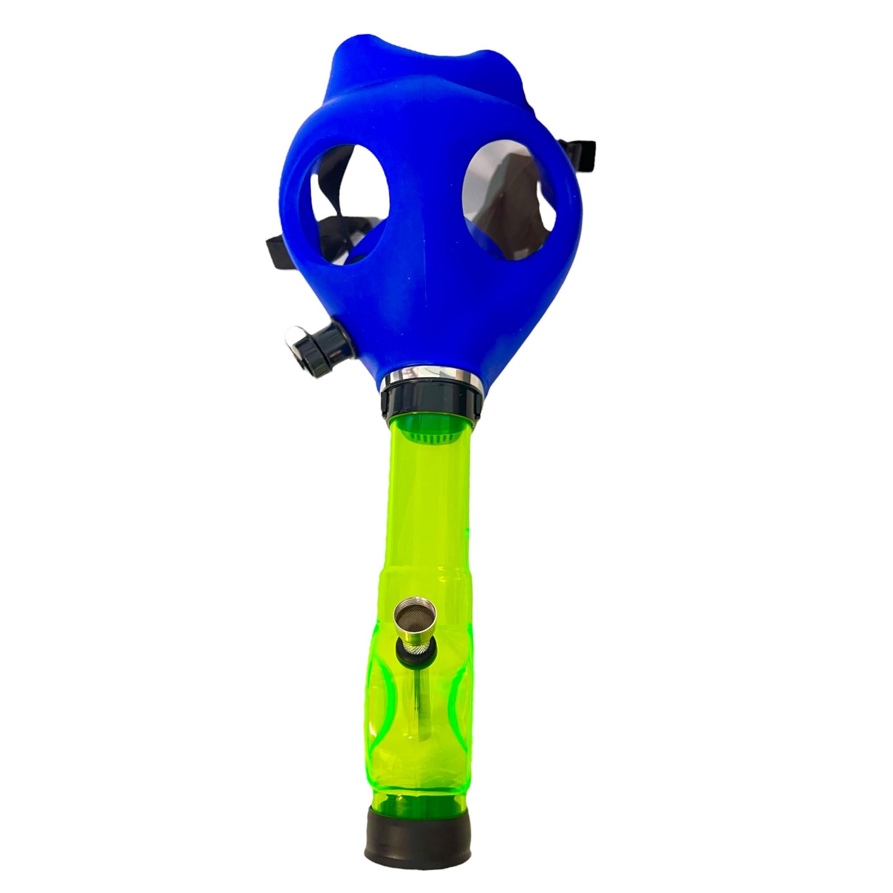 Gas Mask Bong Dark Blue