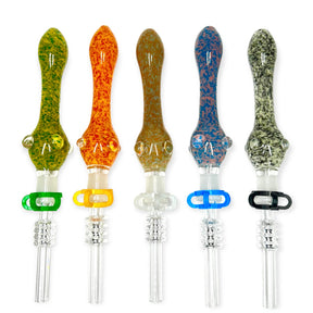 Hand Blow Glass Nectar Collector Mixed Colors