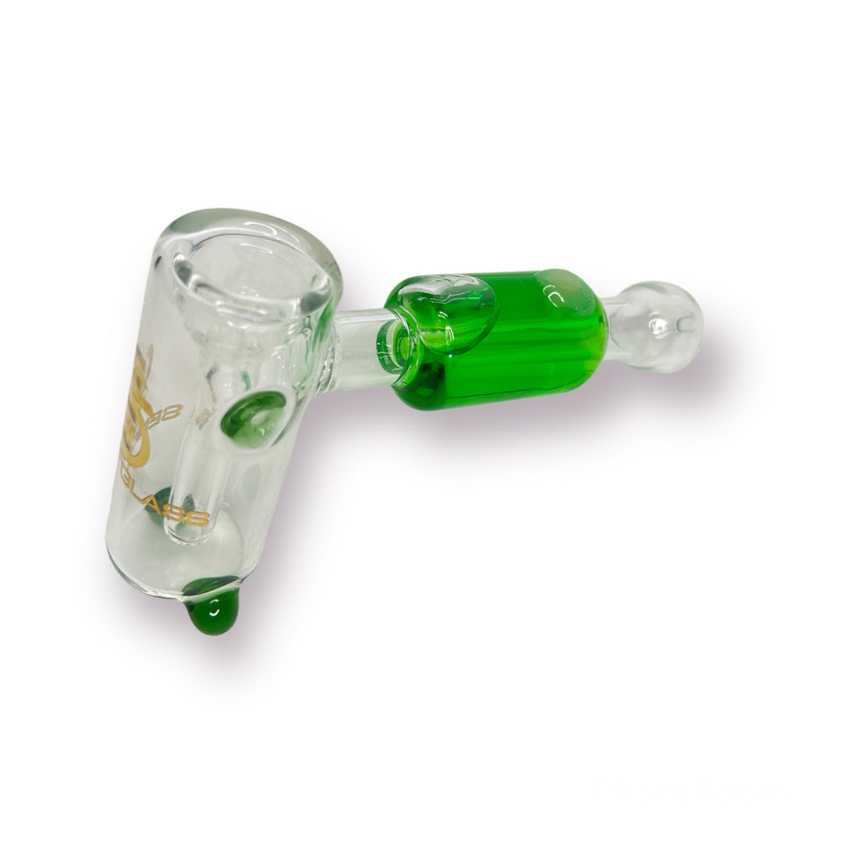 Sense Glass Bubbler 5" with Glycerin - Golden Leaf Shop