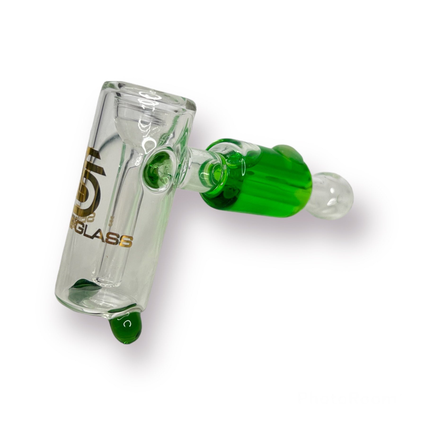 Sense Glass Bubbler 5" with Glycerin - Golden Leaf Shop