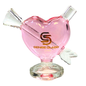 Heart Joint Bubbler For Weed