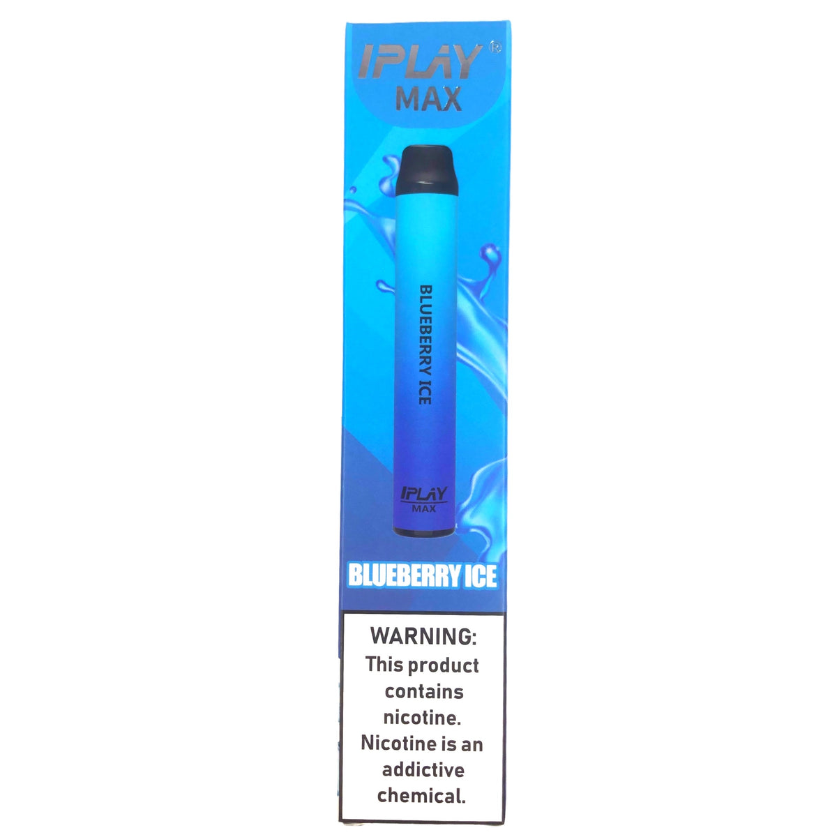 Iplay Max Vape Blueberry Ice Flavor