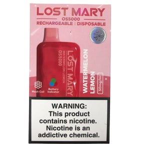 Lost Mary OS5000 Watermelon Lemon 50 mg Nicotine