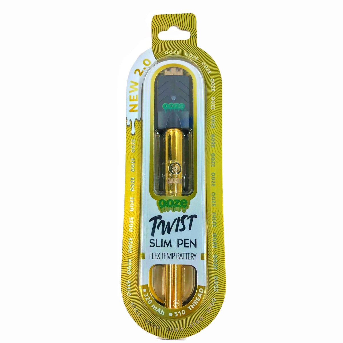 Ooze Twist Slim Pen Battery Lucky Gold Color