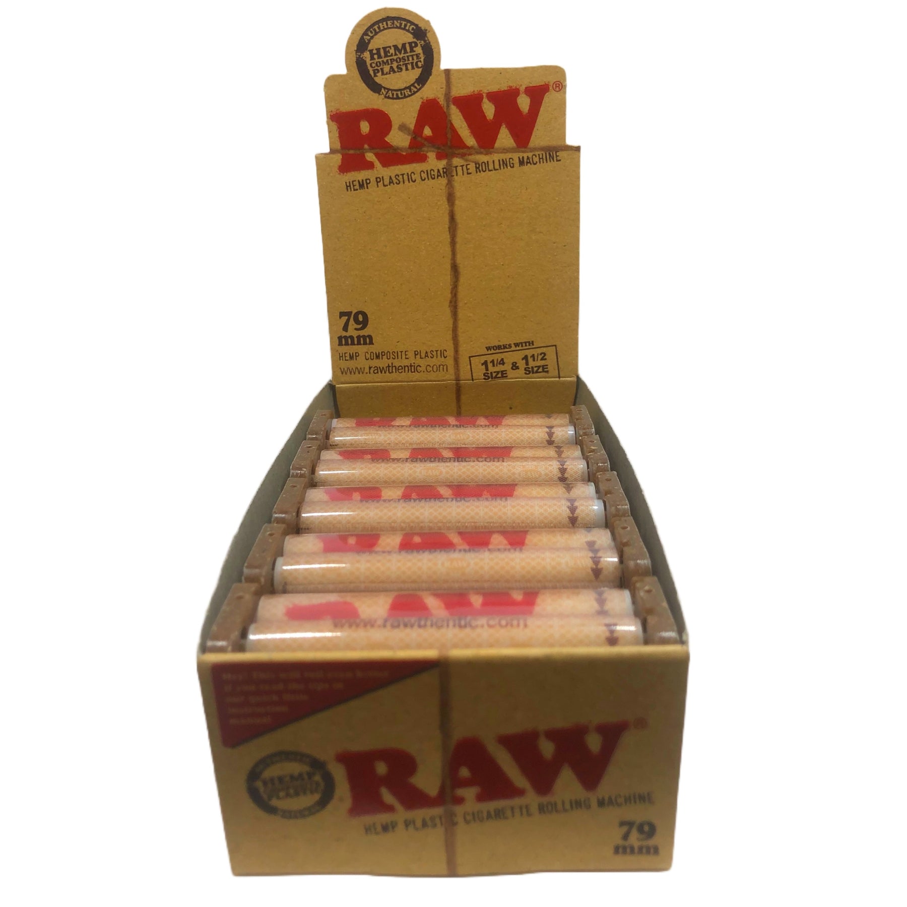 RAW Hemp Plastic 79mm Cigarette Rolling Paper Machine