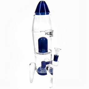 Rocket Water Pipe Blue