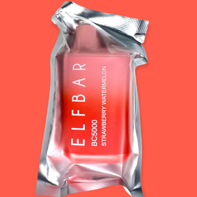 Strawberry Watermelon Elf Bar Wrapper 