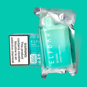 Sweet Menthol Elf bar Wrapper 
