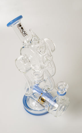 Blue Sunbird Bong by Lookah