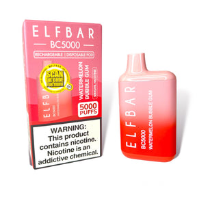 Watermelon Bubble Gum Elf Bar Device Box 