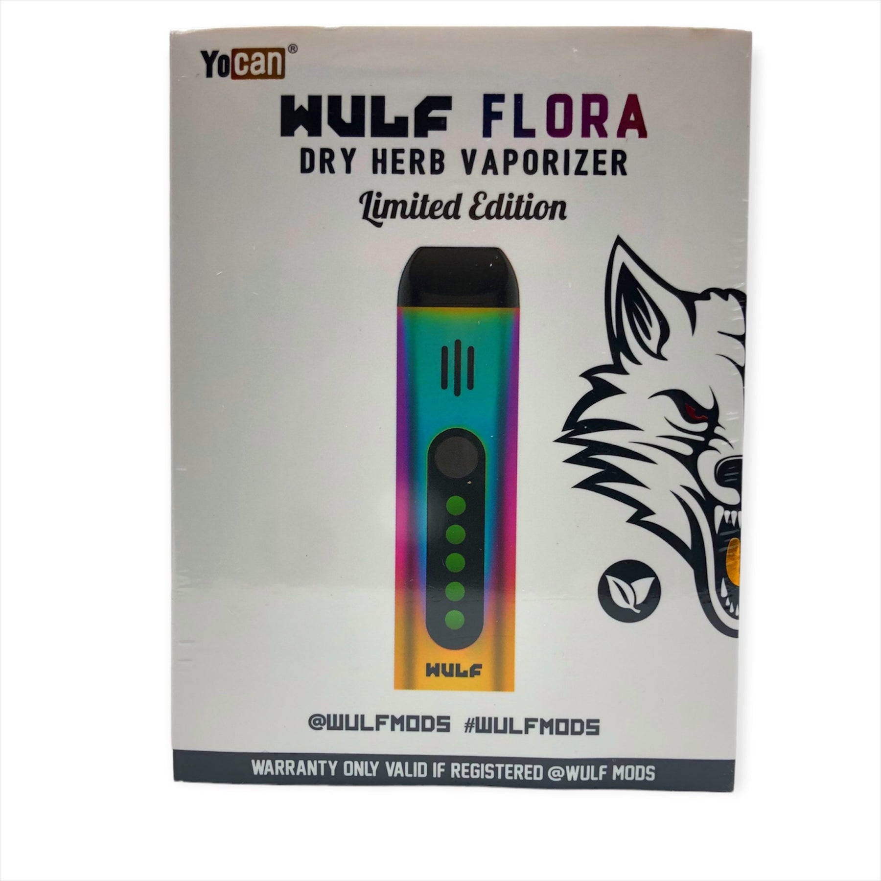 Wulf Flora Weed Vape Color Iridescent