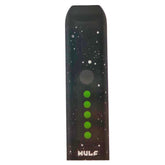 Wulf Flora Dry Herb Vaporizer Color Black And Green With White Dots