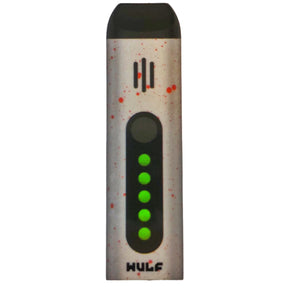 Wulf Flora Dry Herb Vaporizer Color White And Green With Red Dots