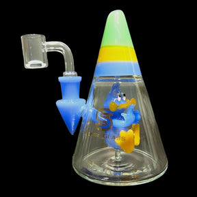 sense glass blue duck dab rig