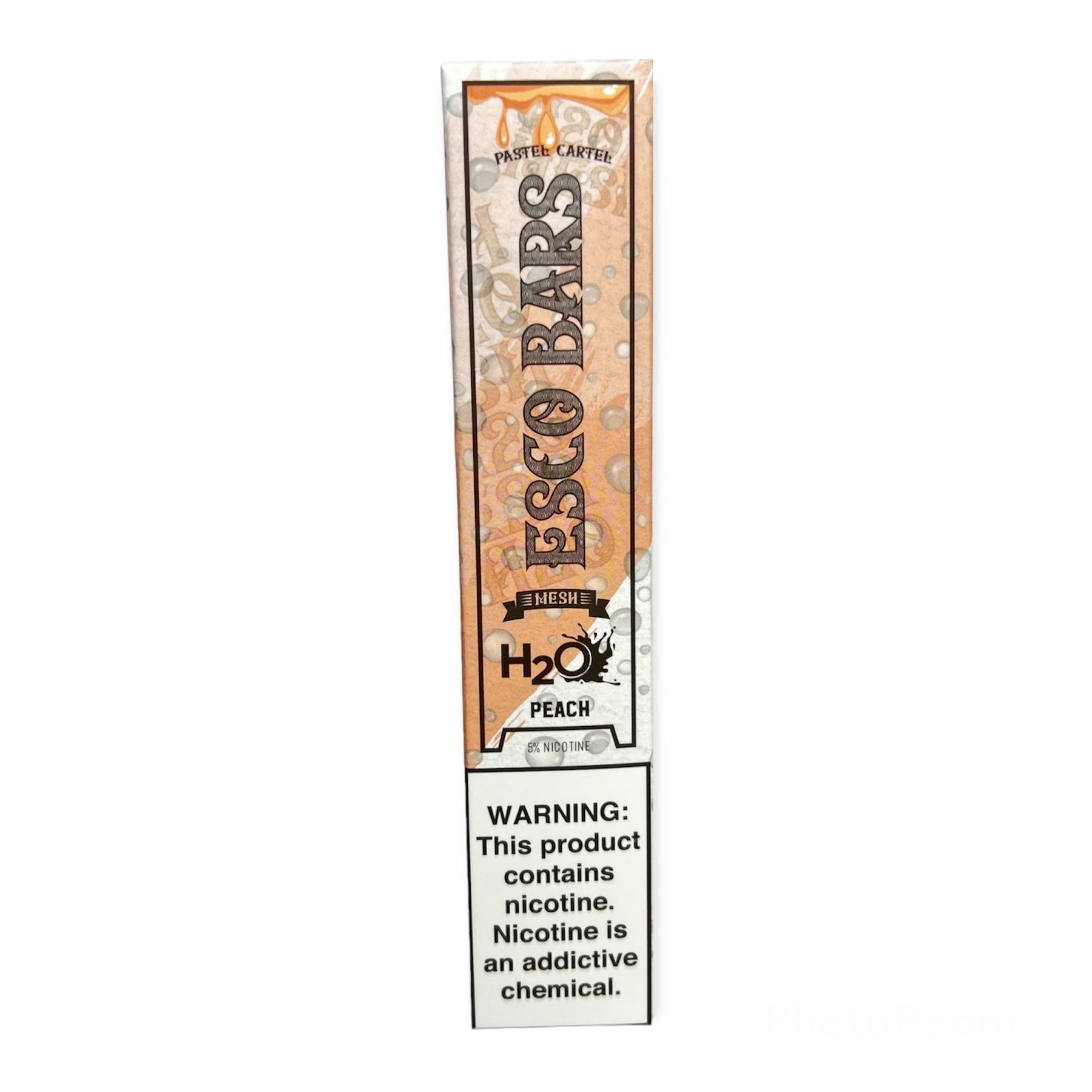 H2O Peach Esco Bars Mesh - 2500 Puff Disposable Vape
