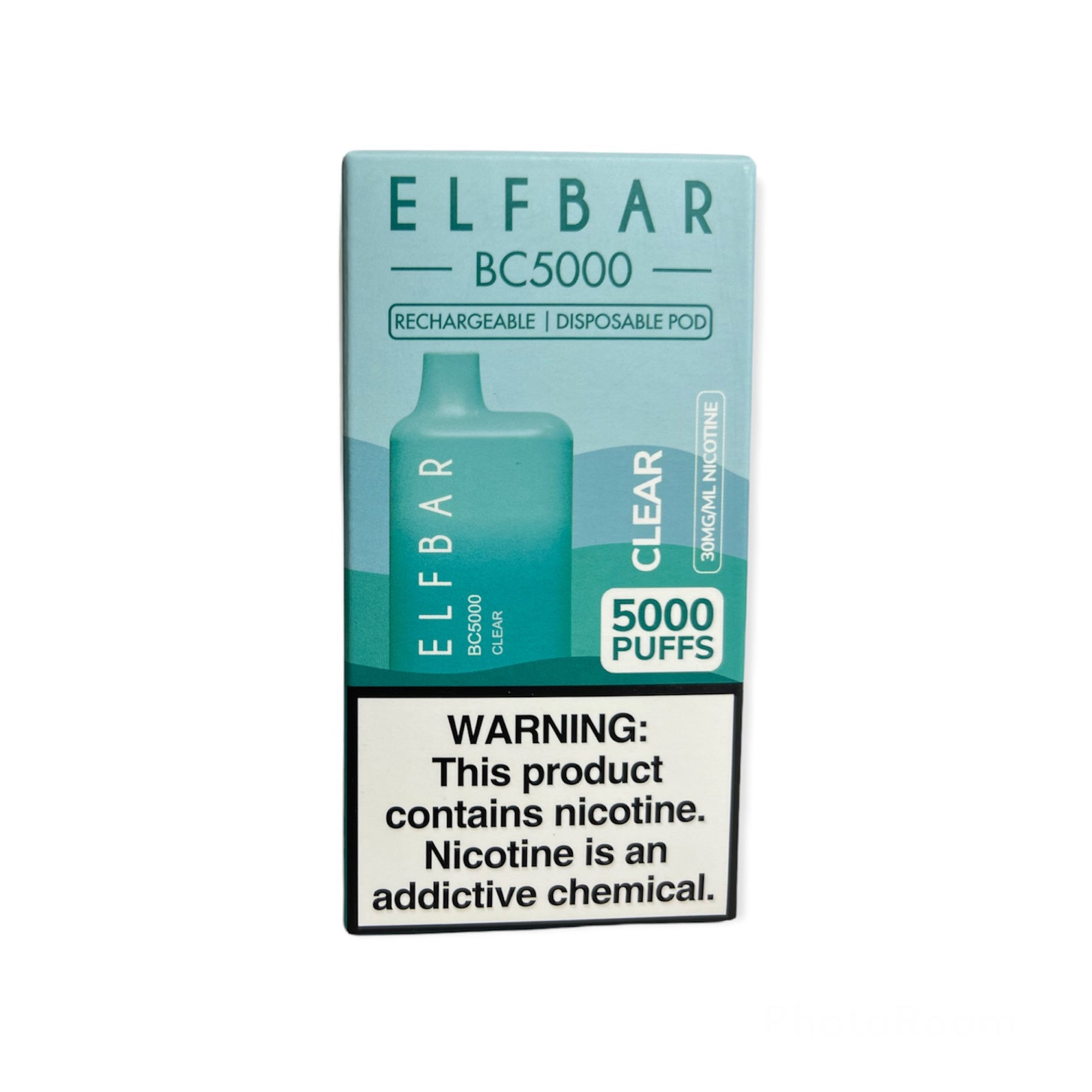 Clear  - Elf Bar BC5000 Disposable 