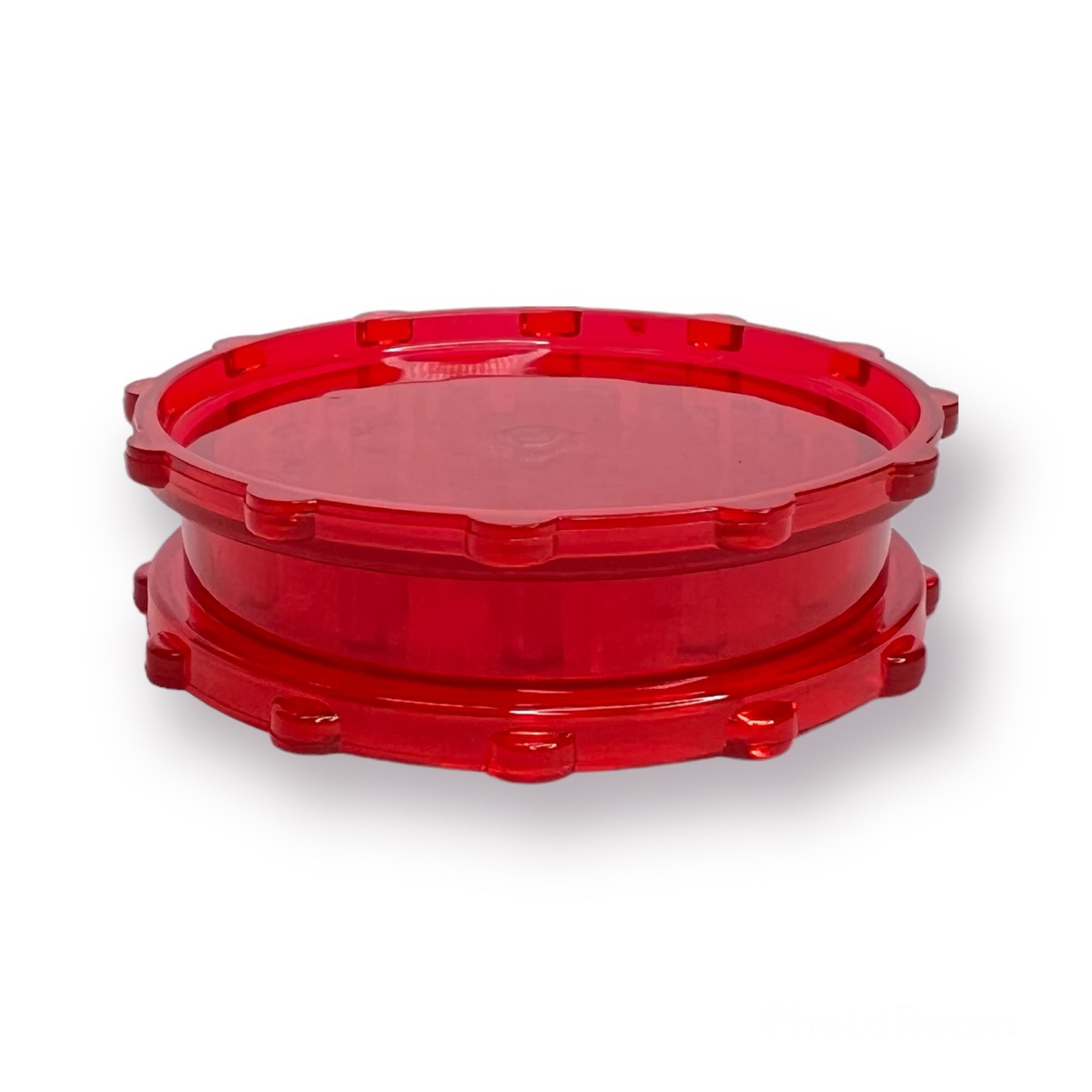 2 Piece Grinder with Magnet - Red