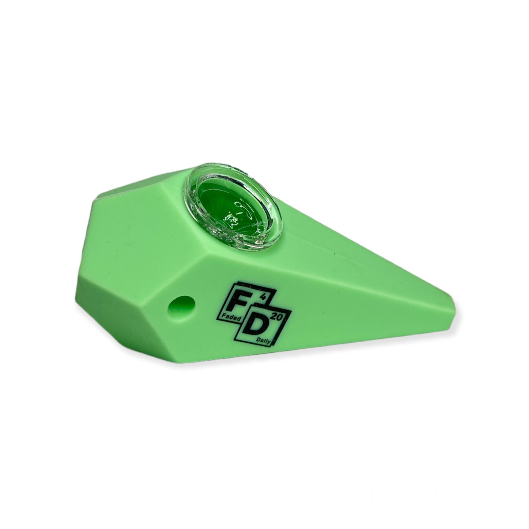 Faded Daily - Silicone Diamond Cut Hand Pipe - Golden Leaf Shop