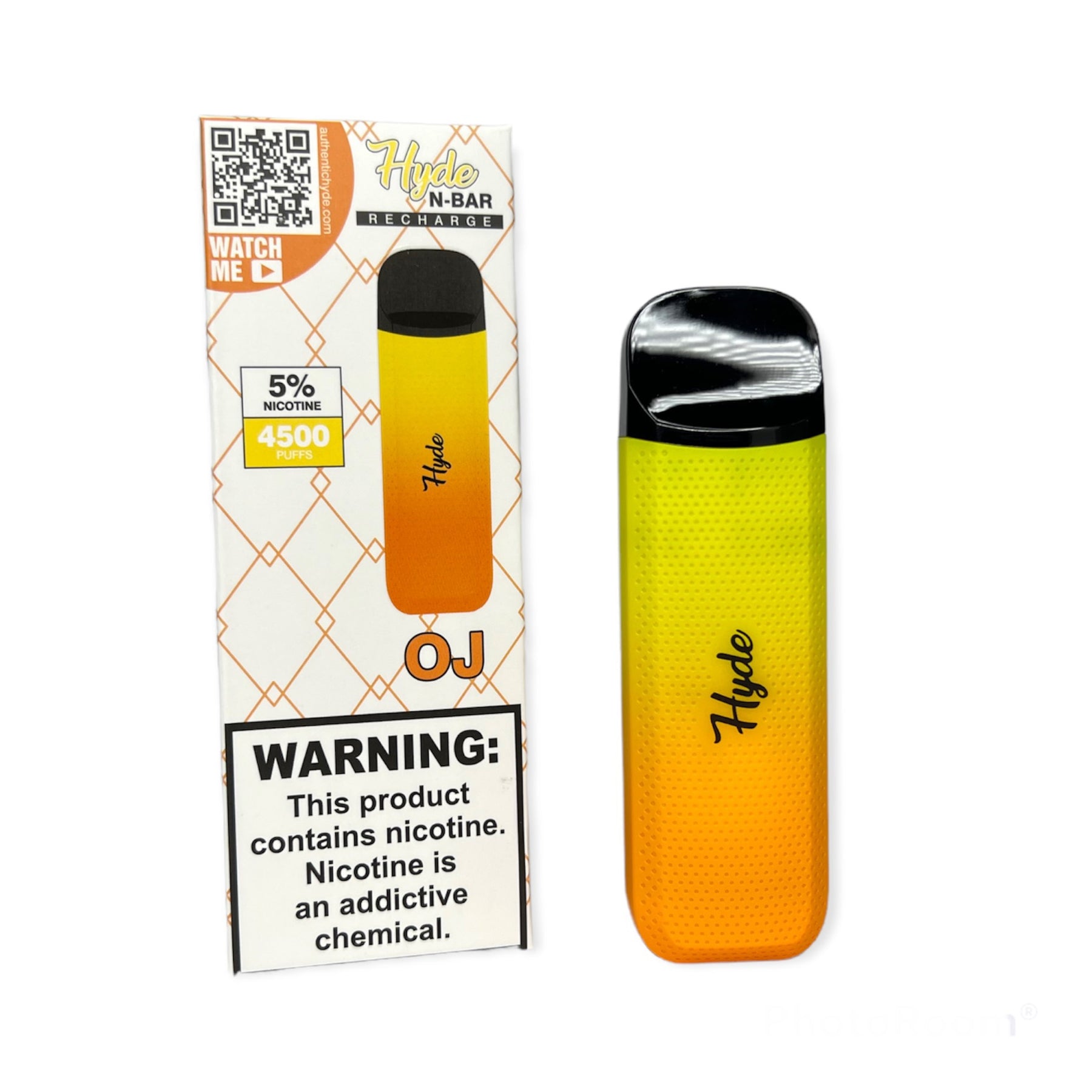Hyde N-Bar Recharge Disposable Vape  OJ flavor- Golden Leaf Shop